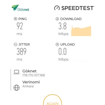 Göknet İnternet Hızım Yavaş