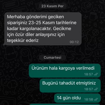 Nare Giyim Ürün Teslimatı Ve İade Süreci Sorunu