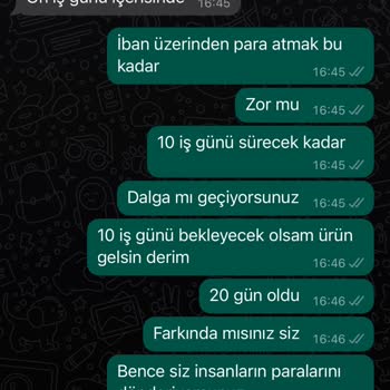 Nare Giyim Ürün Teslimatı Ve İade Süreci Sorunu