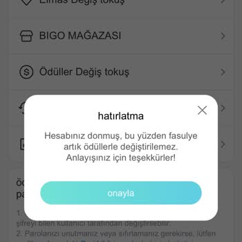 BigoLive Türkiye Hesabım Engellenmiş Engelin Kalkmasını İstiyorum