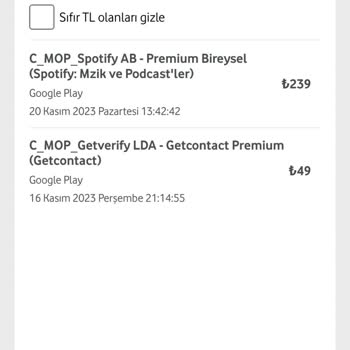 Vodafone Spotify Yüzde 50 İndirim Kampanyası