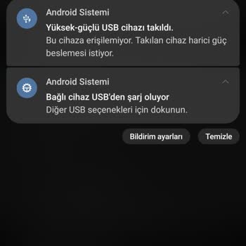 Samsung Telefon Samsung Type C Sorunu