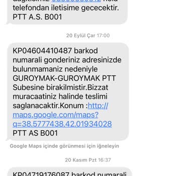 PTT Kargo 11 Gündür Teslim Yapmadı