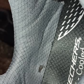 Linings at the Back Heel of the Skechers Arch Fit Renger Sports Shoes Are Torn
