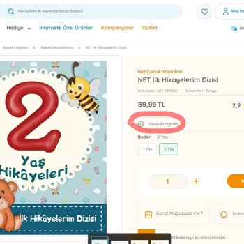 E-bebek İnternet Siparişi