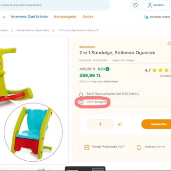 E-bebek İnternet Siparişi