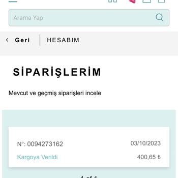 Watsons Para İademi De Yapmıyor, Eksik Ürünü De Göndermiyor