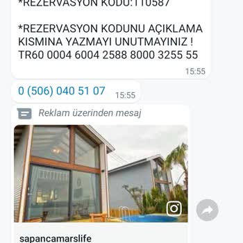 Mars Life Bungalov Rezervasyon Problemi Ve İade Talebi