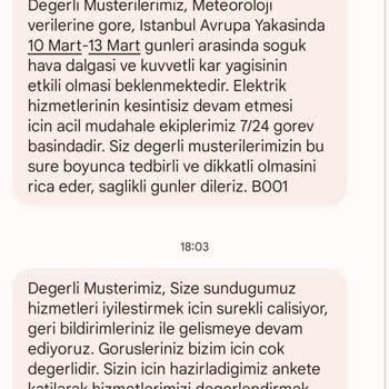 Boğaziçi Elektrik - BEDAŞ Başka Bir Kullanıcı Benim Numaramı Vermiş Şirkete