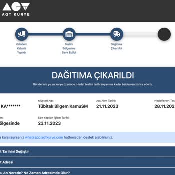 AGT Kurye (aynigunteslim.com) AGT Teslim Edilmeyen Ürün Ve Sıfır Müşteri Desteği