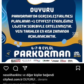Passo Cityfest Bilet İadesi Beklentisi