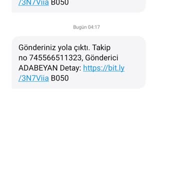 Ada Beyan Şüpheli Mesaj Kuşkusu