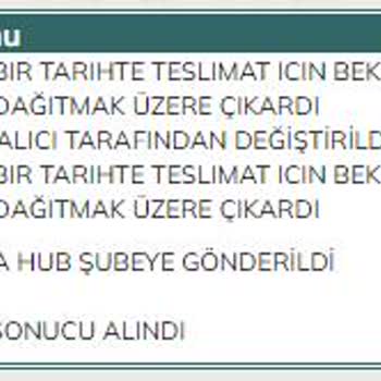 UPS Türkiye Firması Kargomu Getirmiyor