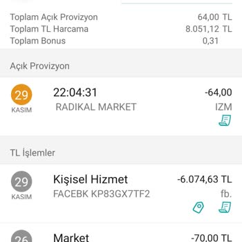 Facebook Bilgim Dışında Kredi Kartımdan Para Çekti