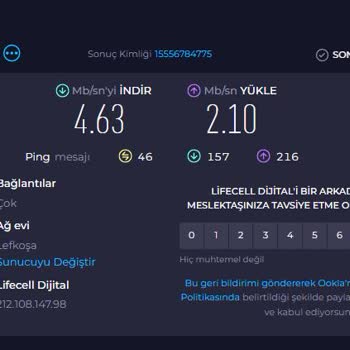 Turkcell İnternet Hizmetinde Beklentiler Karşılanmıyor