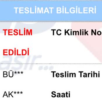 Aras Kargo Kargo Teslim Etmediği Halde Edildi Yazıyor Kargo Ortada Yok