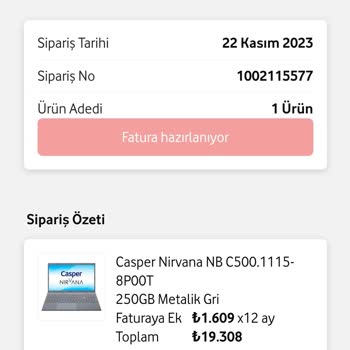 Vodafone Müşteri Hizmeti Yetersizliği