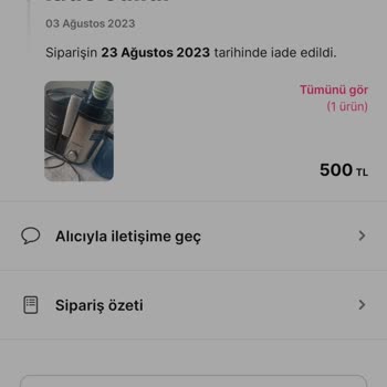 PTT Kargo İade Kargom 4 Aydır Gelmedi
