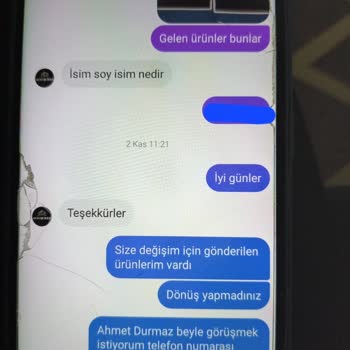 Modareddd (Instagram) Ücreti Ödenen Ürünün Teslim Edilmemesi