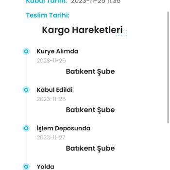 Kargoist Firmasının Ulaşılmaz Bilgi Alınamaz Oluşu