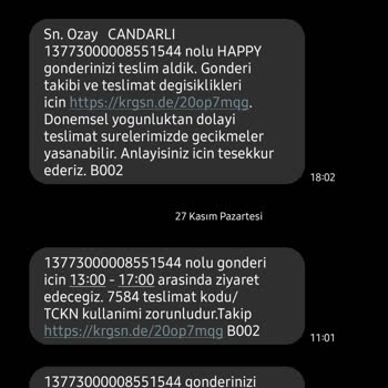 Kargom Sende Firması Kargo Teslimat Problemi