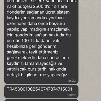 Gelecek Vakfı Okul Bursu Hakkında