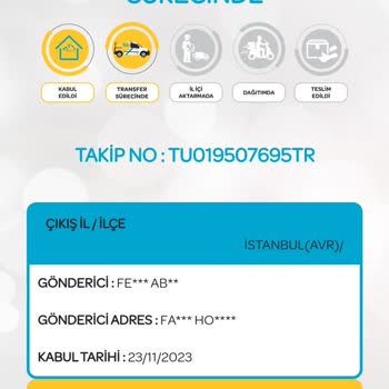 PTT Kargo Kargom Elime Ulaşılmadı!