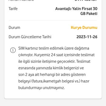 Vodafone Numara Taşıyamama Ve +908505490542 Numarasının Alakasızlığı