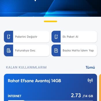 Turkcell İnternet Paketi Yetmiyor