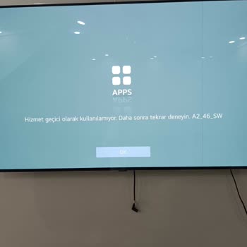 LG Webos TV Rapor İade Değişim Hizmet Çözüm Sıfır
