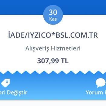 Bsl Defolu Ürün Gönderip Ücret İadesini Eksik Yapıyor.