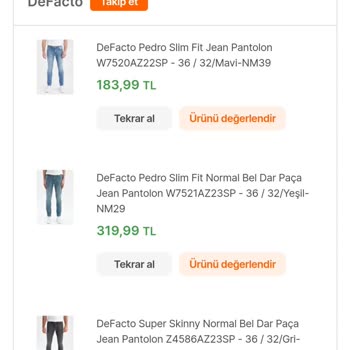 DeFacto Marka Kot