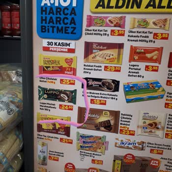 A101 Aktüel Poster Ve Etikette Fiyat Farklı