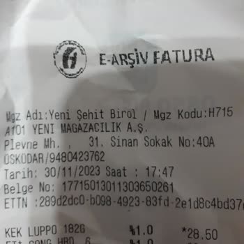 A101 Aktüel Poster Ve Etikette Fiyat Farklı