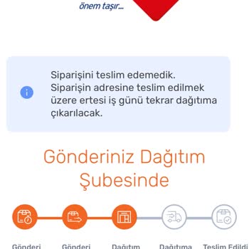 Aras Kargo Evde Olduğum Halde Teslim Etmediler