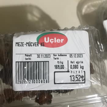 Üçler Süpermarket Ürünleri Bayat Ve Yanık