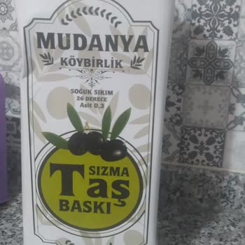 Mudanya Köy-Koop Sızma Zeytinyağı Sızma Taş Baskı