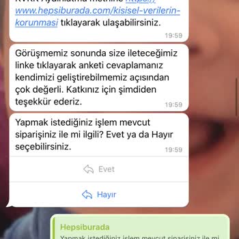 Hepsiburada'nın Gönderdiği Eksik Ürün