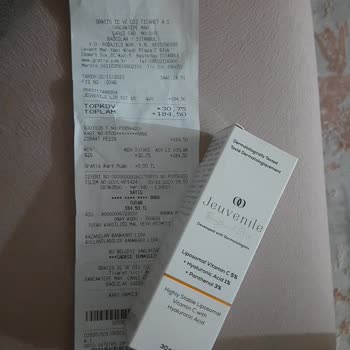 Jeuvenile Gratis Aldığım Ürün İçi Boş Çıktı