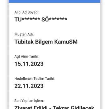 AGT Kurye Sorumsuzluğu Ve Gelemeyen Kargo...