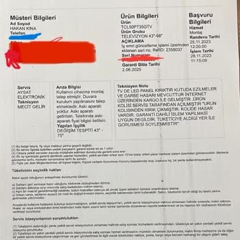 TCL Televizyon TCL, Bilkom Markası Ve Servisinin Ayıbını Örtmeye Çalışması!