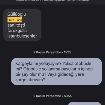 Faruk Güllüoğlu Esenler Güllüoğlu Baklava Bağlama Oyunu