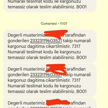 Sürat Kargo Kargomu Dağıtıma Çıkarmayın İade Oluşturuyor.