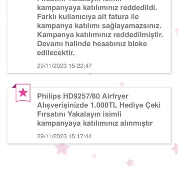 Migros Kampanya Hakkımı Reddettiler