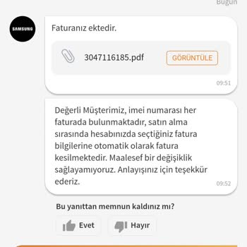 Trendyol Vergi İndirimli Telefon Faturası Hakkında Yaşanan Sorun