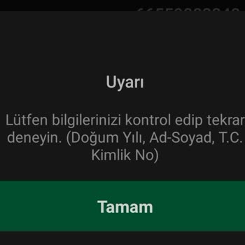 Dolap İkametgah Adresi Doğrulama Hatası