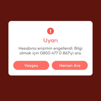 Tosla Hesabı Erişim Engeli Yedim