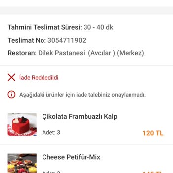Trendyol Teslim Edilmeyen Siparişin Parasını İade Ettirmediler