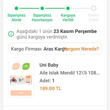 Aras Kargo Müşteri Temsilcisi Diye Bir Şey Yok