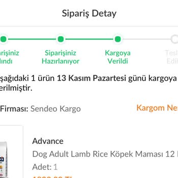 Sendeo Kargo Teslim Edilmemesi